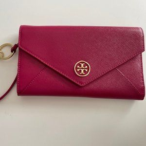 Tory Burch Leather Wristlet New without tags